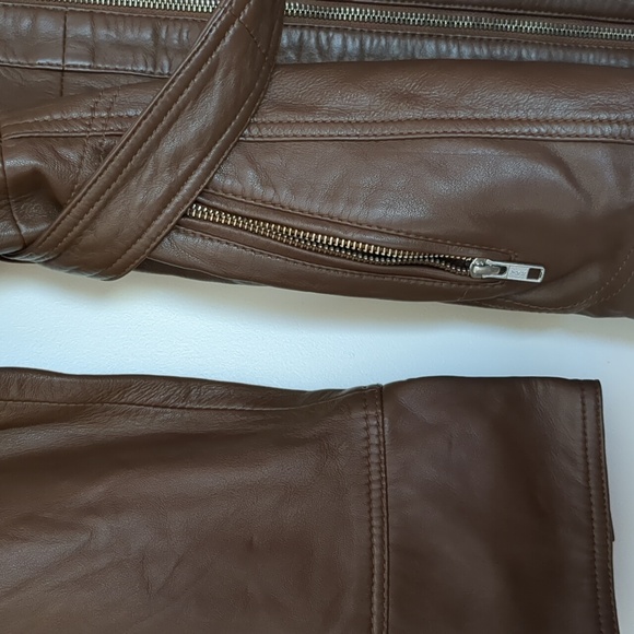Echt Ledger woman's leather jacket - Picture 5 of 16